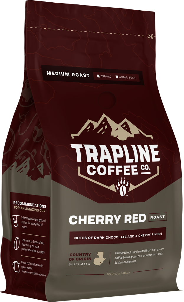 Cherry Red Roast - Trapline Coffee Co. Cherry Red Roast - Trapline Coffee Co.