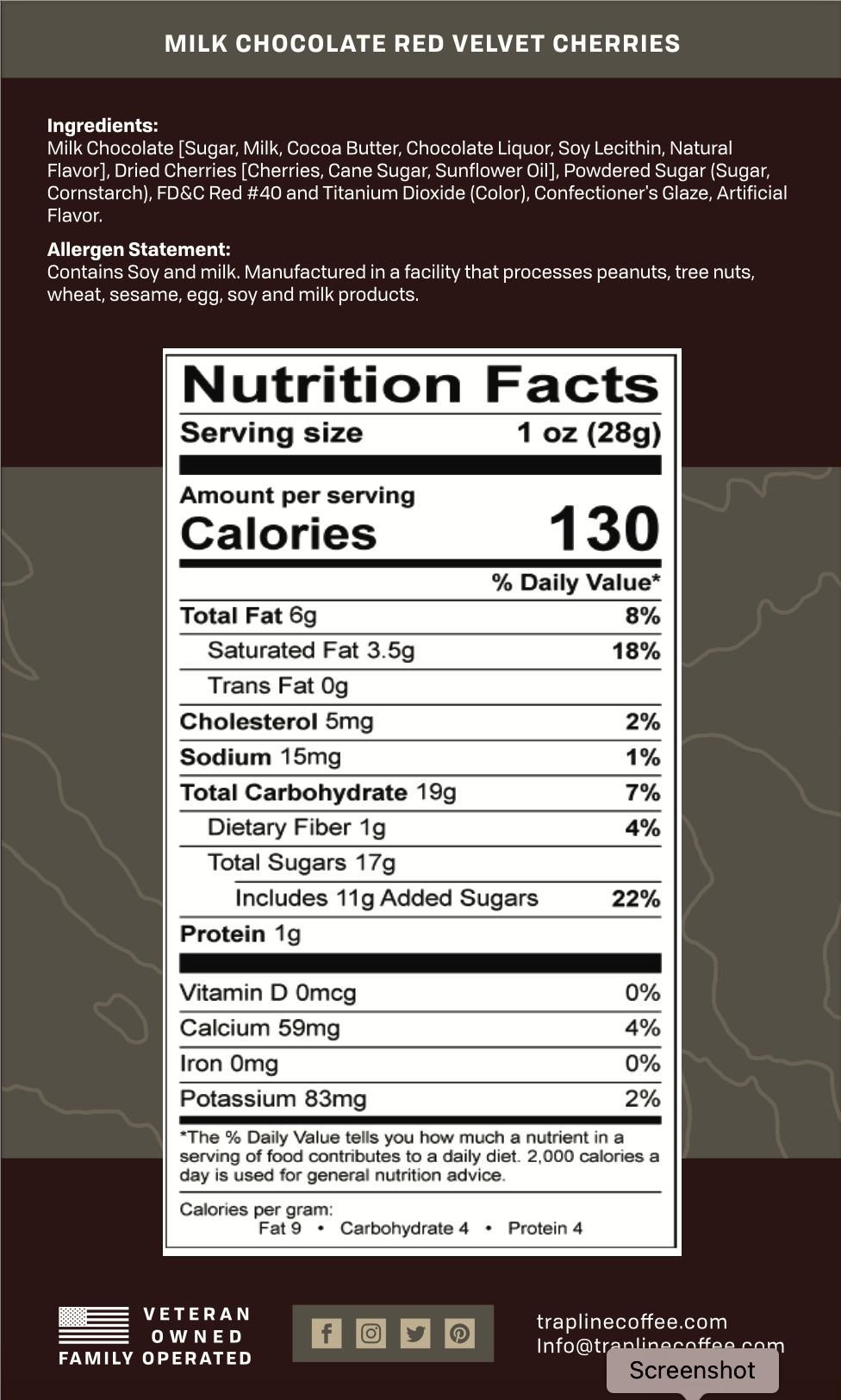 Milk Chocolate Red Velvet Cherries