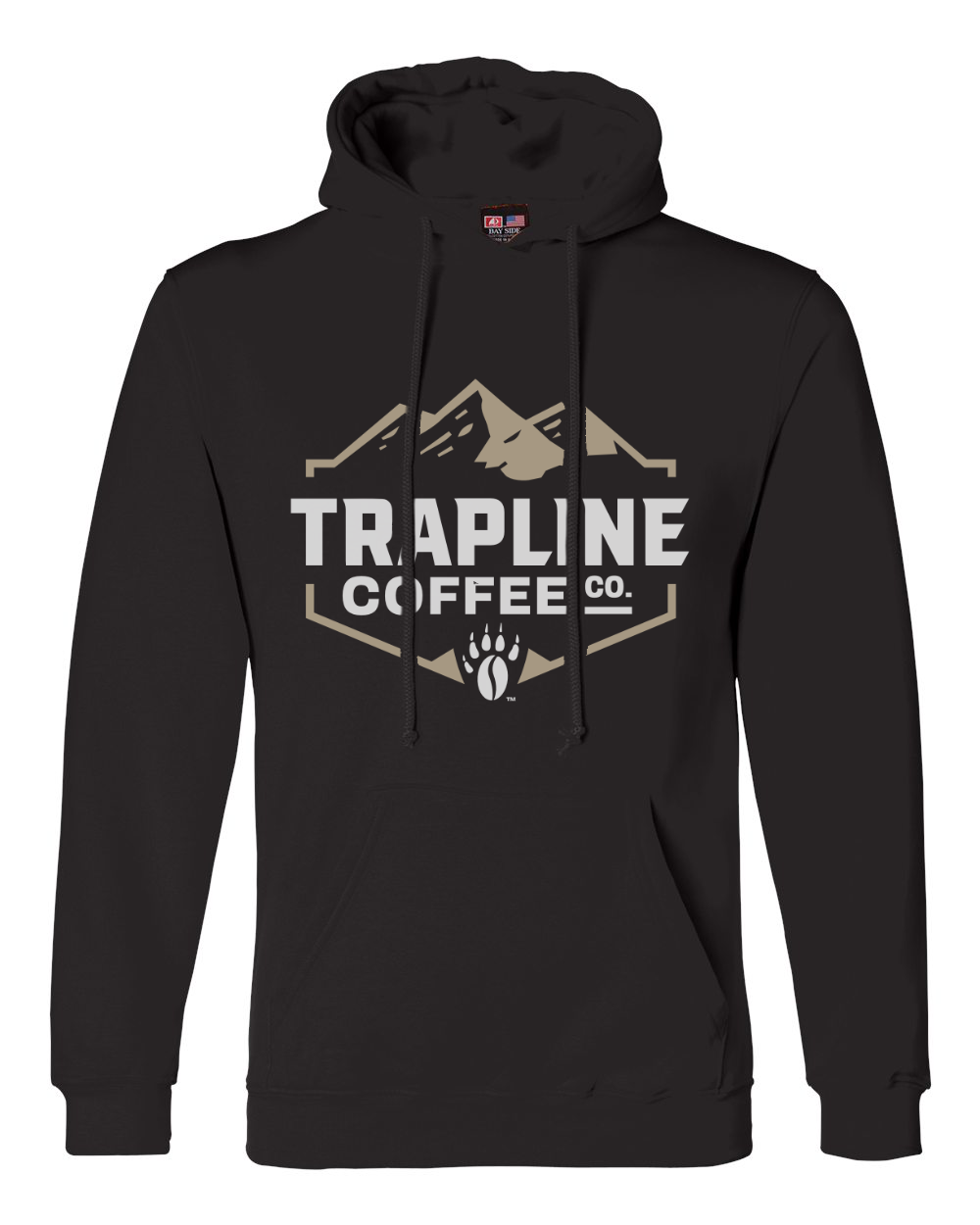Trapline Coffee Co. Hoodie - Large Chest Logo